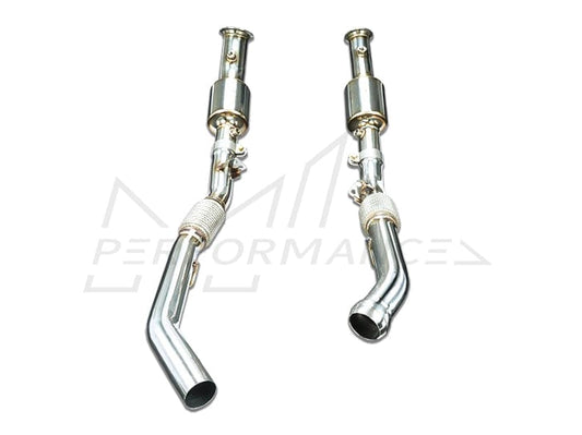 Stone Exhaust Mercedes-Benz AMG M276 W166 / C292 GLE450/43 Eddy Catalytic Downpipe - ML Performance UK
