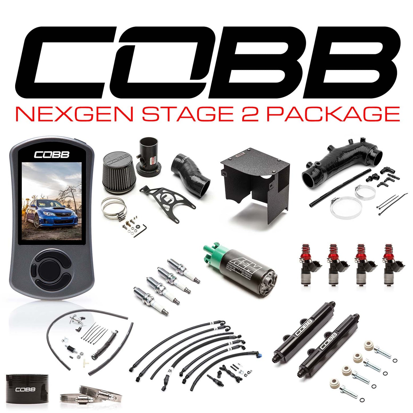 COBB SUB003NG2S1 POWER PACKAGE NEXGEN STAGE 2 FOR SUBARU WRX STI 2008-2014