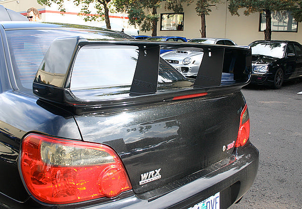 PERRIN PSP-BDY-100BK WING STABILIZER FOR SUBARU IMPREZA WRX STI SEDAN 2004-2007