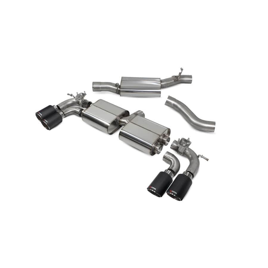 Scorpion Audi S3 2.0T 8V Resonated Cat-back Exhaust System - ML Performance US