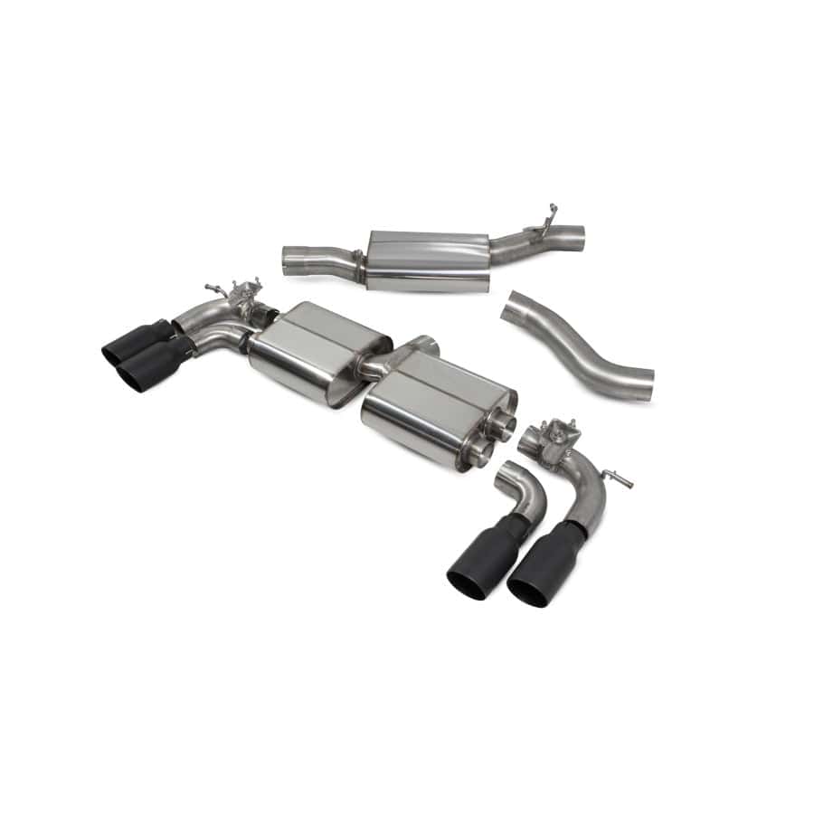 Scorpion Audi S3 2.0T 8V Resonated Cat-back Exhaust System - ML Performance US