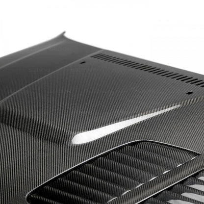 Seibon BMW E82 E87 E88 GTR-Style Gloss Carbon Fibre Bonnet (Inc. 116i, 120i, 135i & 1M)