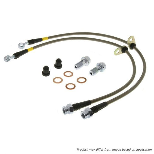 StopTech 950.45508 - Stainless Steel Brake Lines; Rear