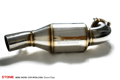 Stone Exhaust Mercedes-Benz M270 C/X117 W176 Eddy Catalytic Downpipe (Inc. A180, A250, CLA200 & CLA250) - ML Performance UK