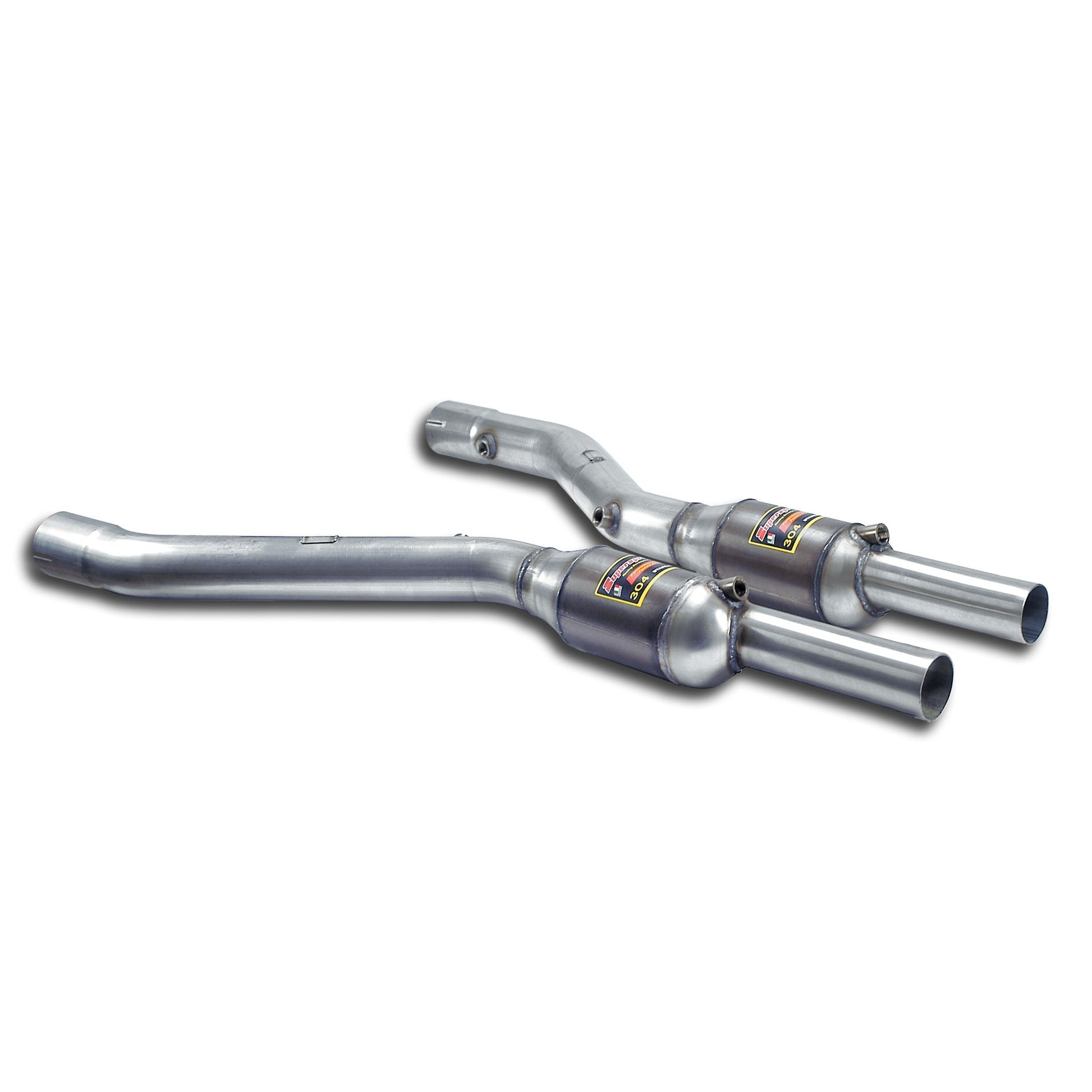 Supersprint 788502 BMW E63 E64 645i V8 N62 Front Catalytic Converter Right, Left