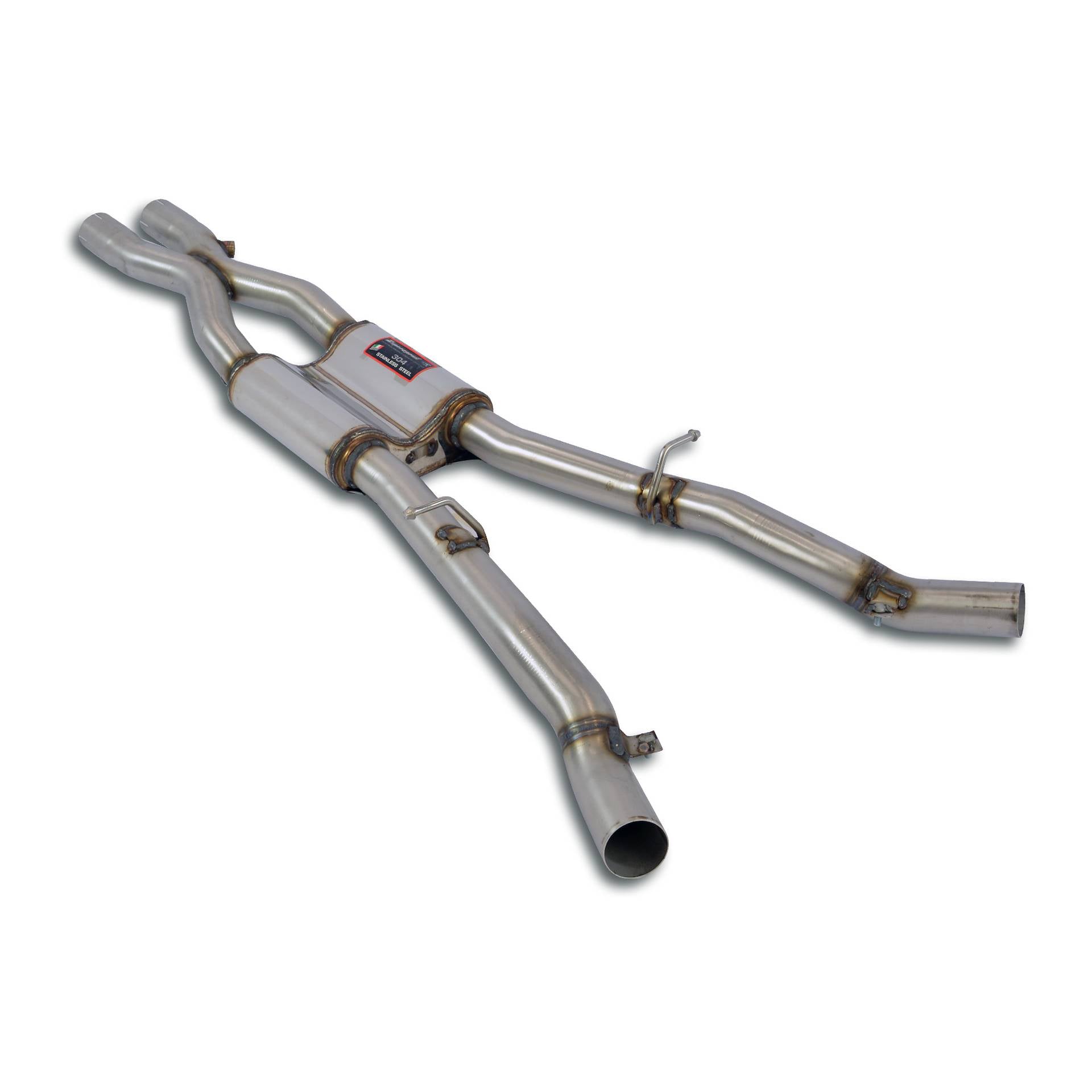 Supersprint 788503 BMW E63 E64 645i V8 N62 Centre Exhaust "X-Pipe" with NOx probe