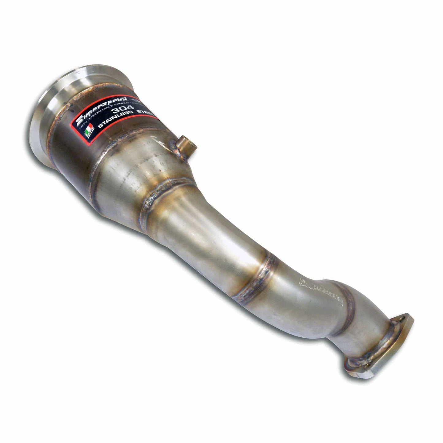 Supersprint Audi C8 RS7 Downpipe with Metallic Catalytic Converter - Right