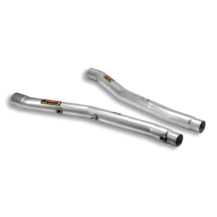 Supersprint 786812 BMW E38 E39 Catless Front Pipes, Right & Left (740i & M5)