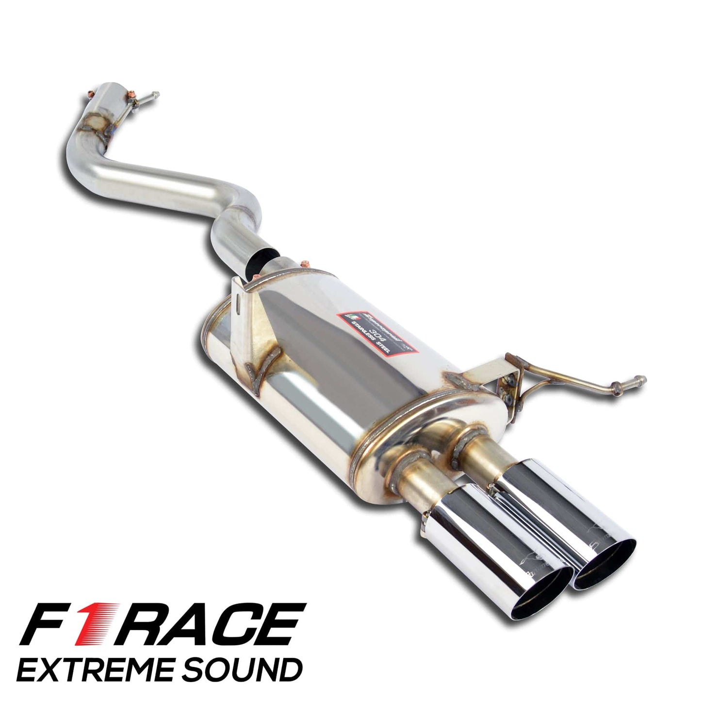 Supersprint BMW E92 E93 M3 F1 Race Lightweight Rear Exhaust - Left Section