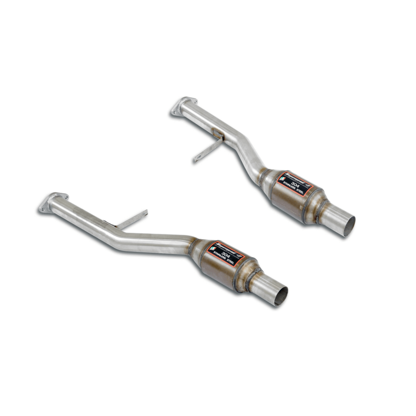 Supersprint Jaguar XKR 4.2l Supercharged Front Pipes with Metallic Catalytic Converter - Left & Right
