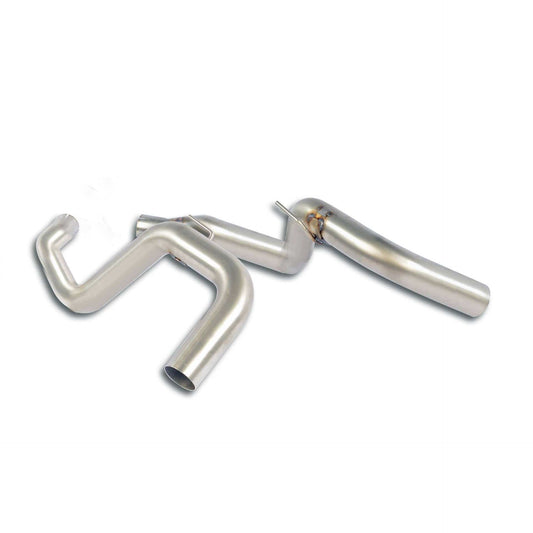 Supersprint Jaguar XKR 4.2l Supercharged Non-resonated Centre Exhaust Pipes - Left & Right