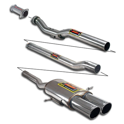 Supersprint MINI R56 Sport & Sound Pack Cat-Back Exhaust (Cooper S & JCW GP)