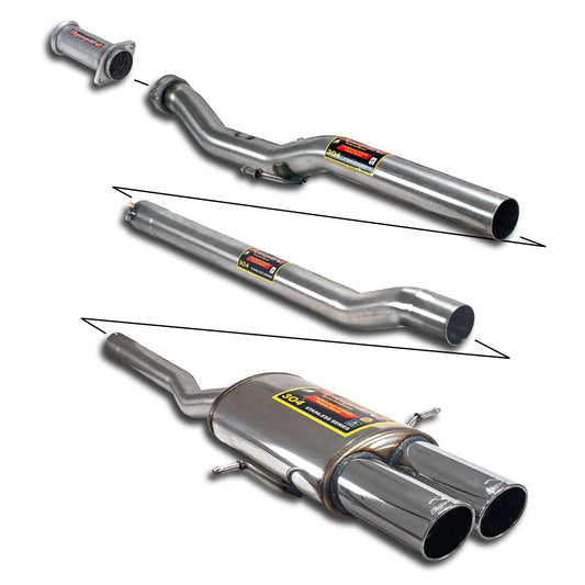 Supersprint MINI R56 Sport & Sound Pack Cat-Back Exhaust (Cooper S & JCW GP)