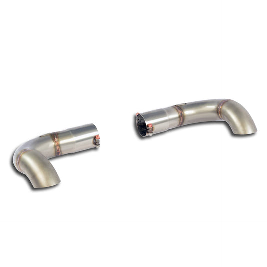 Supersprint Mercedes-Benz W166 GLE 500e "Stealth" Right & Left Tailpipes for OEM Bumper and Diffuser