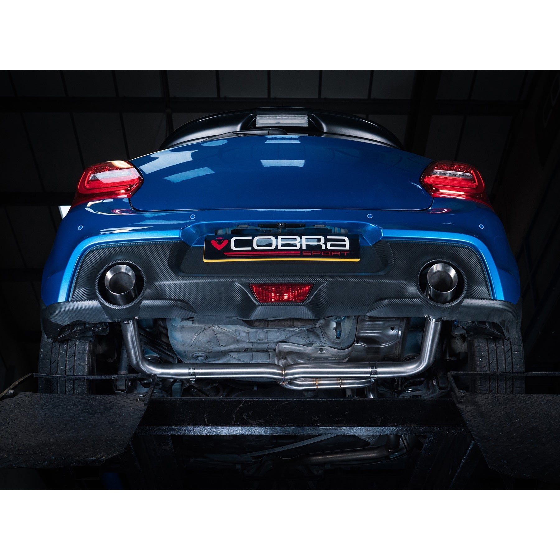 Cobra Exhaust Suzuki Swift Sport 1.4T BoosterJet (ZC33S) (18+) Rear Axle Back Performance Exhaust