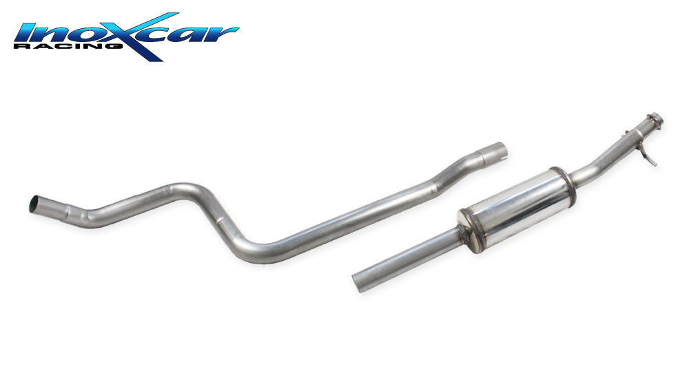 InoXcar TC308S.02 Peugeot 308 Central Pipe With Silencer