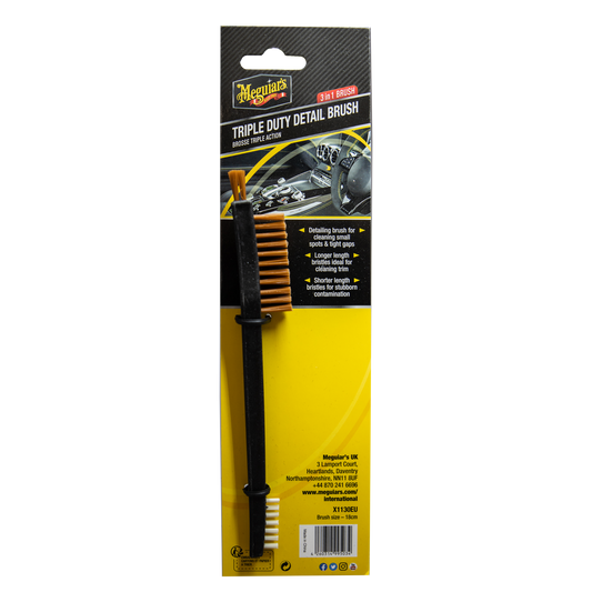 Meguiars X1130EU Triple Duty Detail Brush
