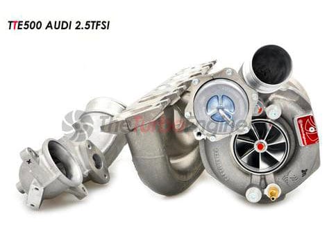 TTE Audi 2.5TFSI Hybrid Turbocharger Upgrade TTE500+ (8J TTRS, 8P/8V RS3 & 8U RSQ3)