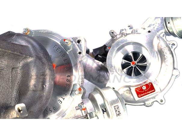 TTE Ferrari 488 TTE950 Turbocharger Upgrade (Inc. GTB, Spider & Pista)