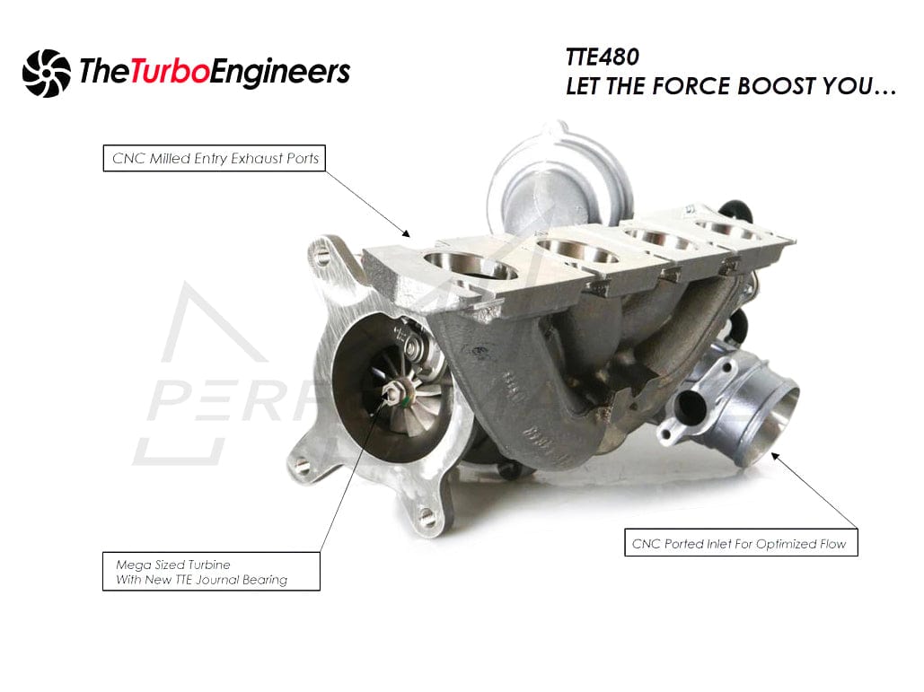 TTE VW/Audi 2.0T TFSI Turbocharger Upgrade TTE480+ EA113 (A3, TT, Beetle & Golf)
