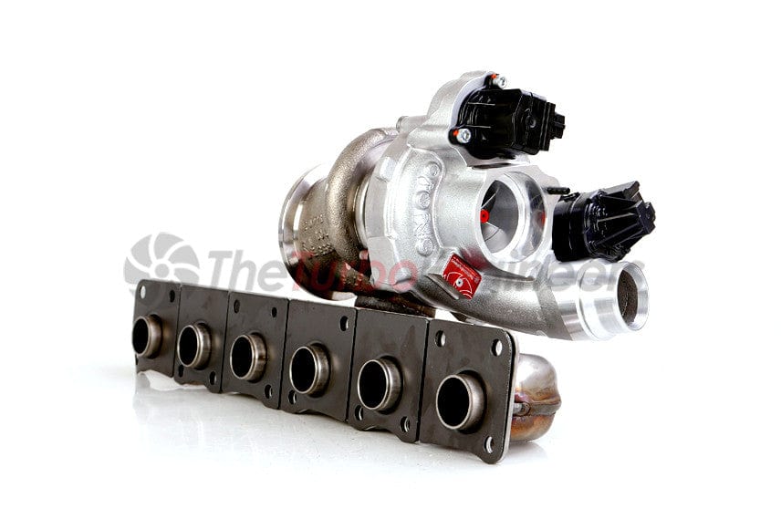 TTE BMW N55 Turbocharger Upgrade TTE550 Electronic Wastegate (M2, M135i, M235i, 335i & 435i)