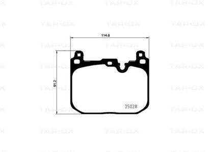 Tarox SP5564.112 MINI Clubman F54 JCW 306HP Front Brake Pads - Strada