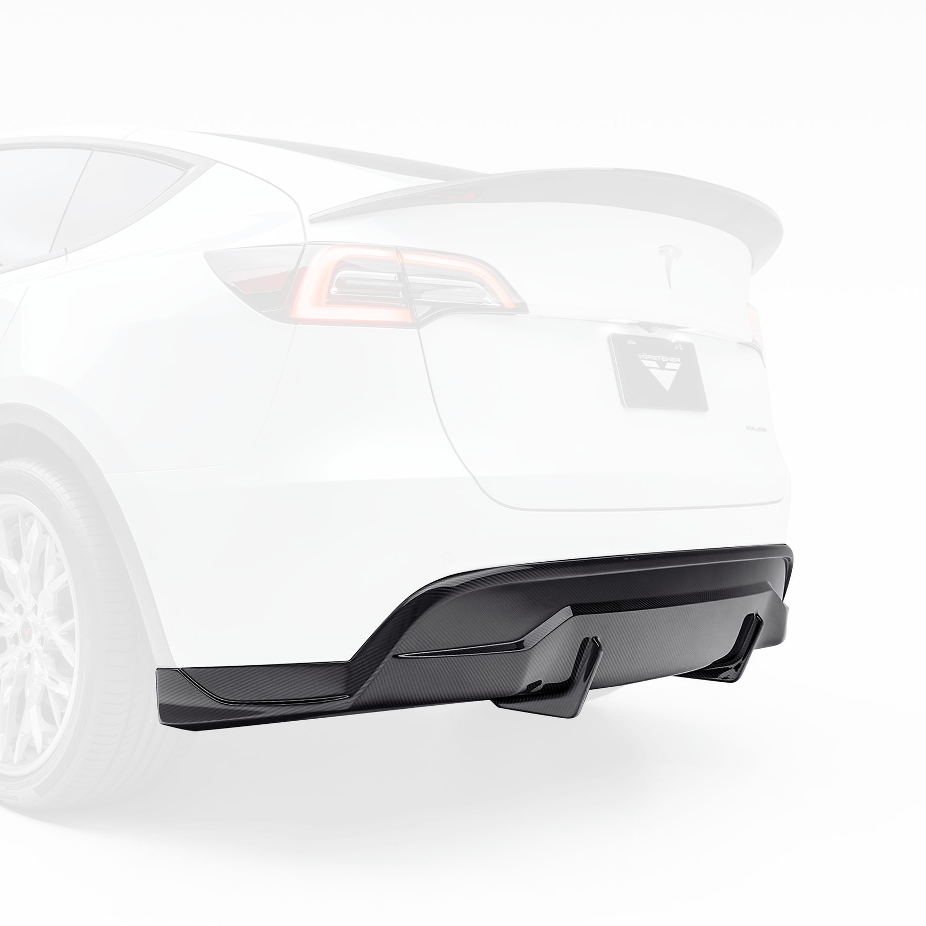 Vorsteiner TEV2050 Tesla Model Y Aero Rear Diffuser