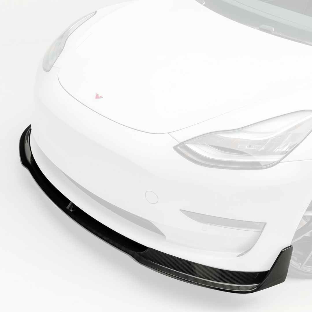 Vorsteiner TEV1010 Tesla Model 3 Volta Aero Front Spoiler