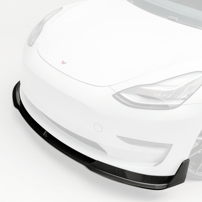 Vorsteiner TEV1010 Tesla Model 3 Volta Aero Front Spoiler