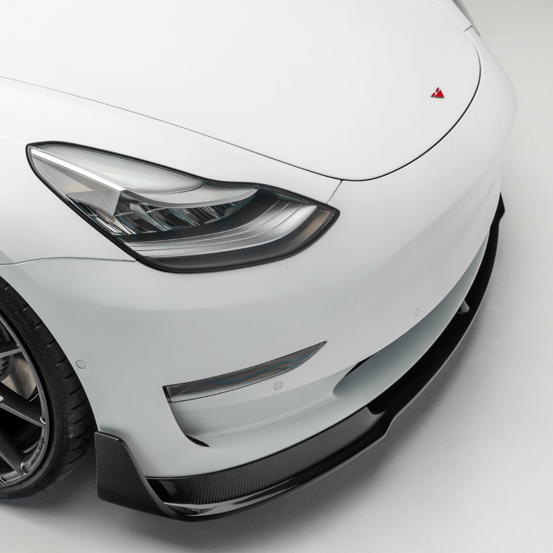 Vorsteiner TEV1010 Tesla Model 3 Volta Aero Front Spoiler