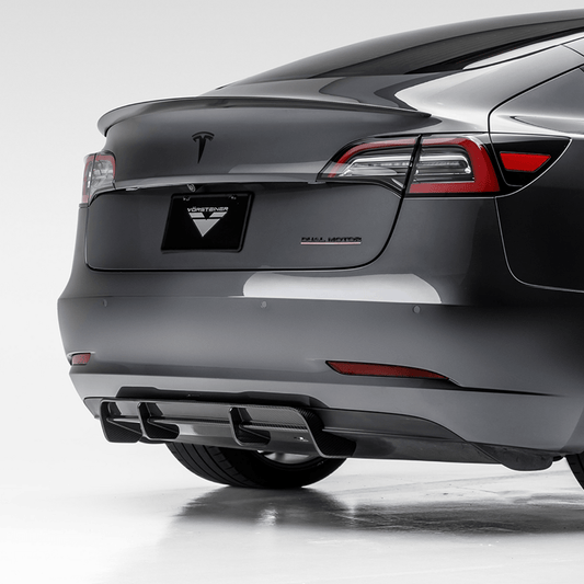 Vorsteiner TEV1055 Tesla Model 3 Volta Aero Rear Diffuser