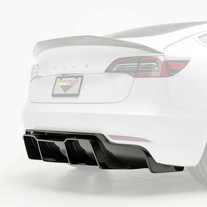 Vorsteiner TEV1050 Tesla Model 3 Volta Aero Rear Diffuser *TRACK EDITION*