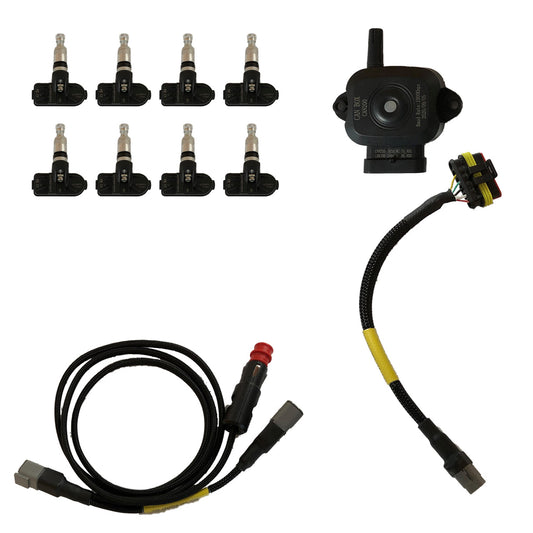 RN VISION P-TPMS-KIT-8-SENSOR-TRACKDAY TIRE PRESSURE MONITORING SYSTEM KIT FOR 8 WHEELS - TRACKDAY