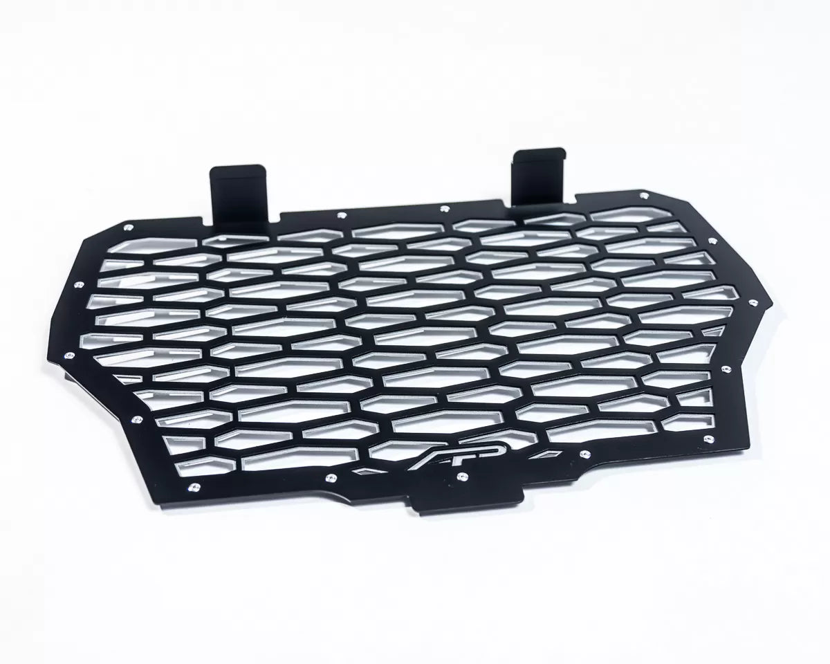 Agency Power AP-RZR-640-SIL Premium Grill Silver Polaris RZR XP Turbo 2017-2018