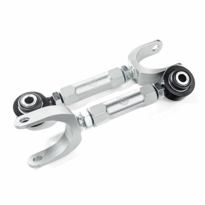UNPLUGGED PERFORMANCE UP-M3MY-313-1.1 BILLET ADJUSTABLE REAR CAMBER ARM SET - STREET & TRACK DAY FOR TESLA MODEL 3 / MODEL Y