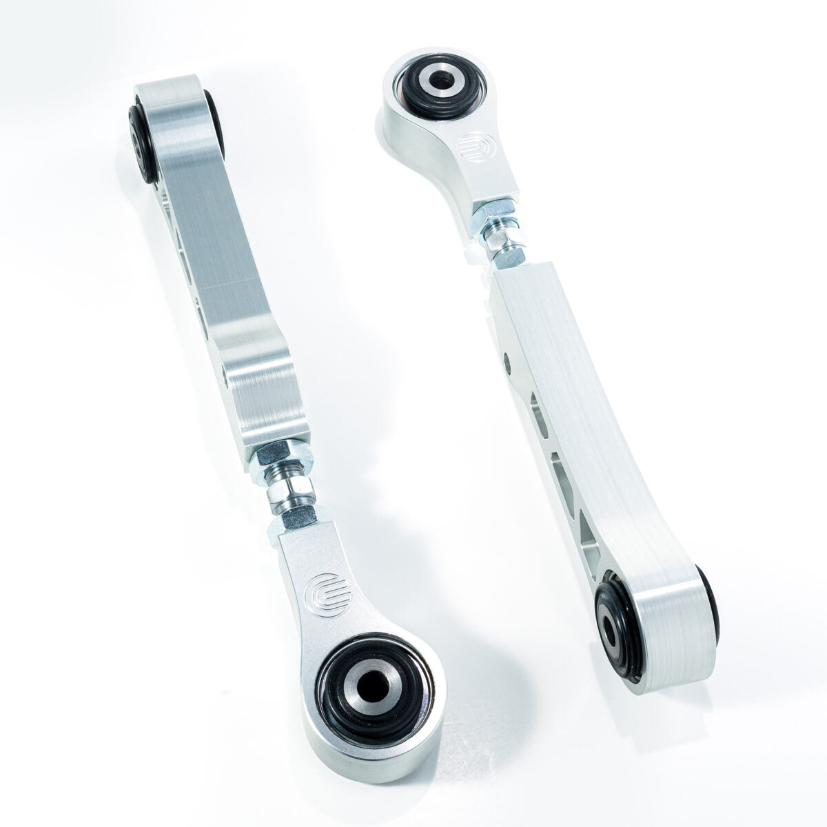 UNPLUGGED PERFORMANCE UP-MSMX-132-1.1 BILLET ADJUSTABLE REAR CAMBER ARM SET - STREET & TRACK DAY FOR TESLA MODEL S / MODEL X