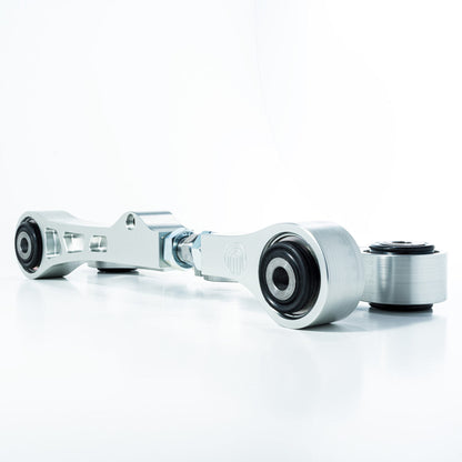 UNPLUGGED PERFORMANCE UP-MSMX-132-1.1 BILLET ADJUSTABLE REAR CAMBER ARM SET - STREET & TRACK DAY FOR TESLA MODEL S / MODEL X