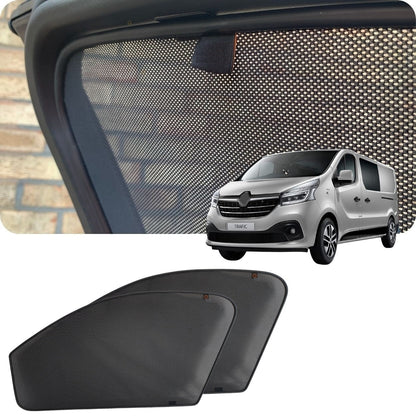 Heyner TRRETRAF3 Renault Traffic 3 X82 2014-Onwards - Front Windows Shades Set Of 2Pcs.