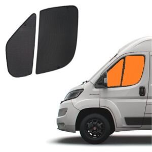 Heyner TRODUC4FDFV Fiat Ducato 4 Fd+Fv 2014-Onwards - Front Windows Shades Set Of 4Pcs.
