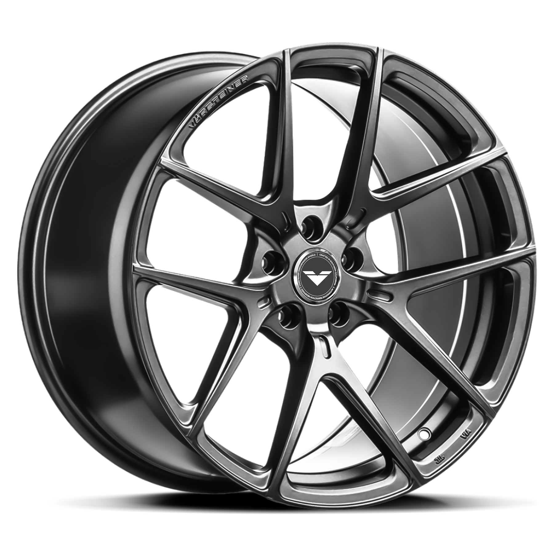Vorsteiner 101.19100.5130.35C.71.CG 19X10.0 5X130 Carbon Graphite Flow Forged Wheel