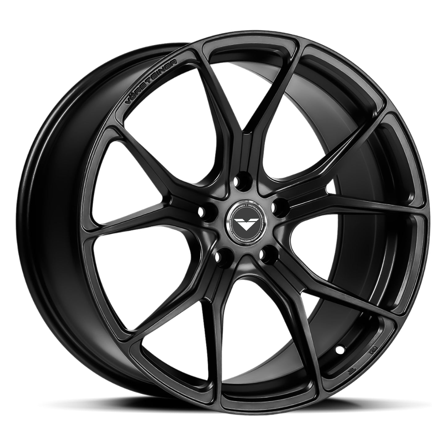 Vorsteiner 103.21090.5112.21S.66.MB 21X9.0 5X112 Mystic Black Flow Forged Wheel