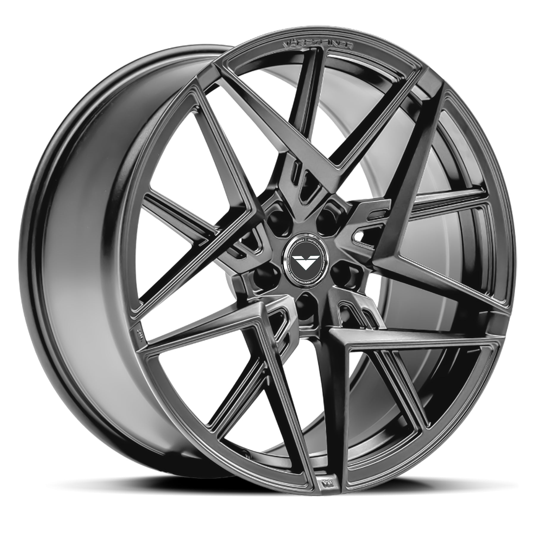 Vorsteiner 113.19085.5112.20S.66.CG 19X8.5 5X112 Carbon Graphite Flow Forged Wheel