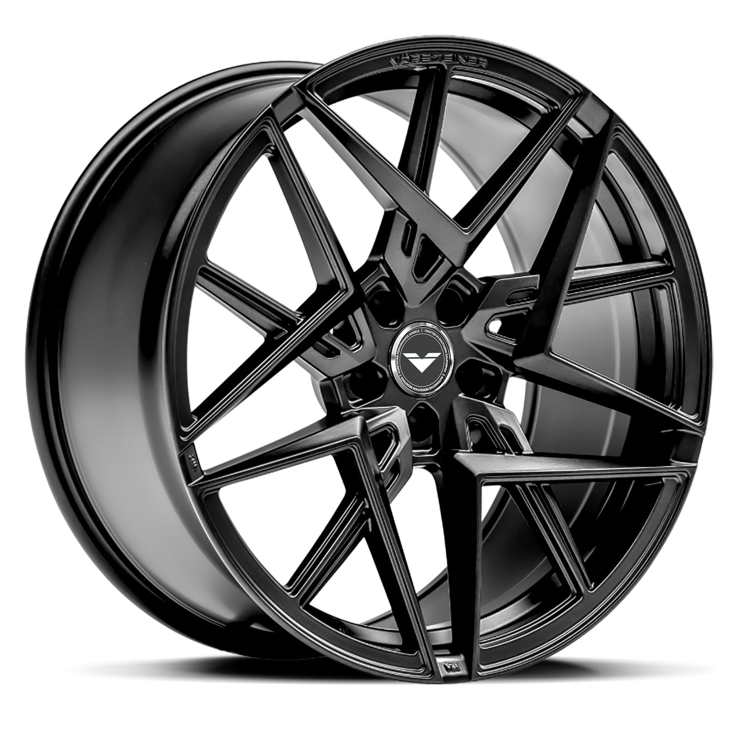 Vorsteiner 113.20090.5112.35S.66.MB 20X9.0 5X112 Mystic Black Flow Forged Wheel