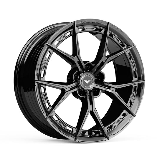 Vorsteiner VFX002.20110.5112.21C.66.GB 20X11.0 5X112 Gloss Black Flow Forged Wheel