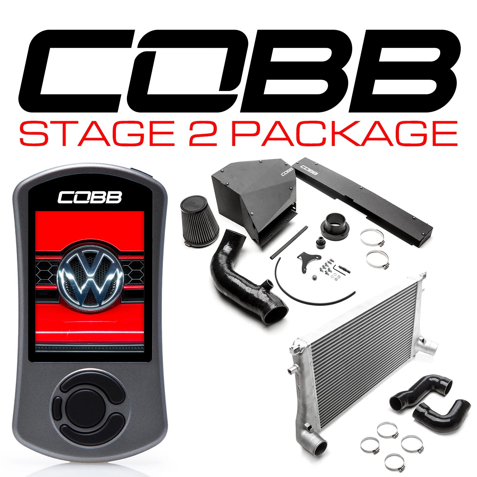 COBB VLK0020120 VW STAGE 2 POWER PACKAGE GTI (MK7) 2015-2017 USDM