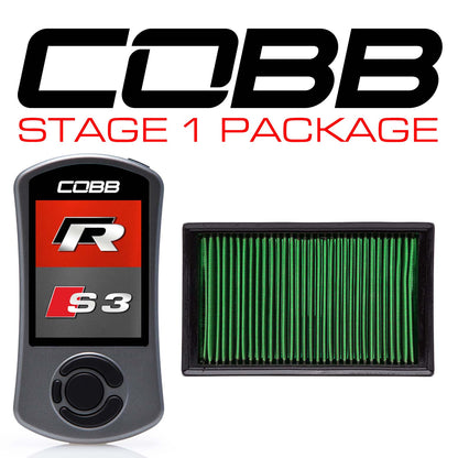 COBB VLK0030010-DSG VW STAGE 1 POWER PACKAGE WITH DSG FLASHING GOLF R (MK7) 2015-2017 USDM