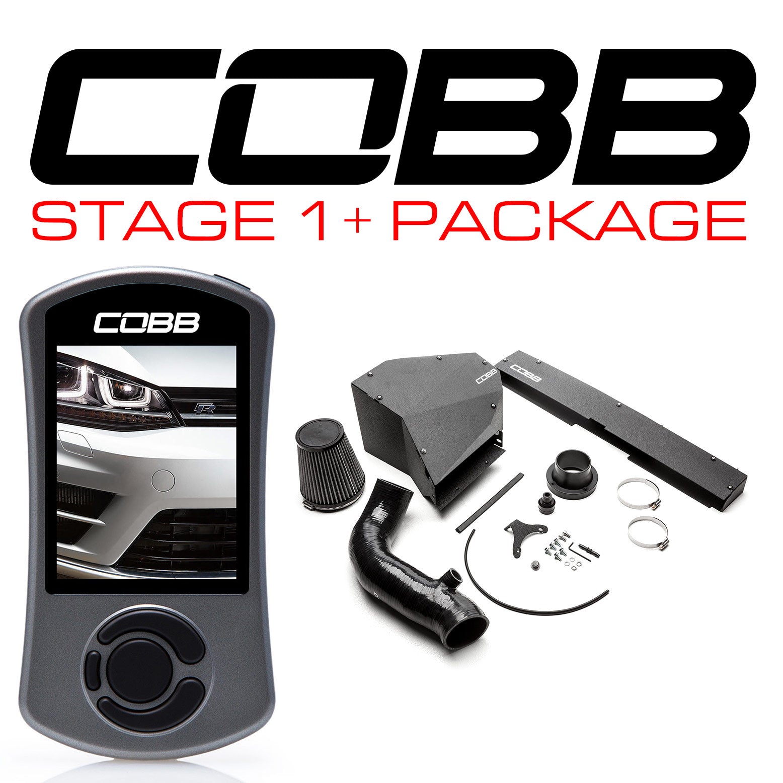 COBB VLK003001P-DSG VW STAGE 1 + POWER PACKAGE WITH DSG FLASHING GOLF R (MK7) 2015-2017 USDM