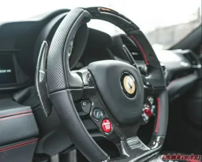 Vivid Racing VR-F488-300 VRP Carbon Fiber Paddle Shifters for Ferrari 488 GTB
