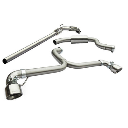 Cobra Exhaust VW Golf GTI (MK6) 2.0 TSI (5K) (09-12) Venom Box Delete Race Turbo Back Performance Exhaust