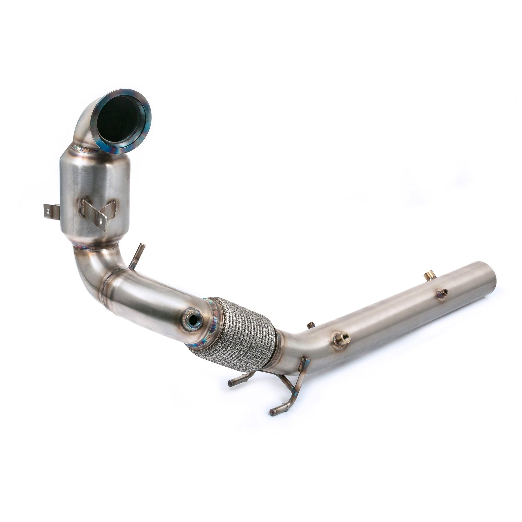 Cobra Exhaust VW Polo GTI (AW) Mk6 2.0 TSI (19-21) Sports Cat / De-Cat Front Downpipe (incl PPF delete) Performance Exhaust